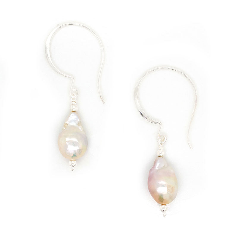 Baroque Pearl Hook Earring