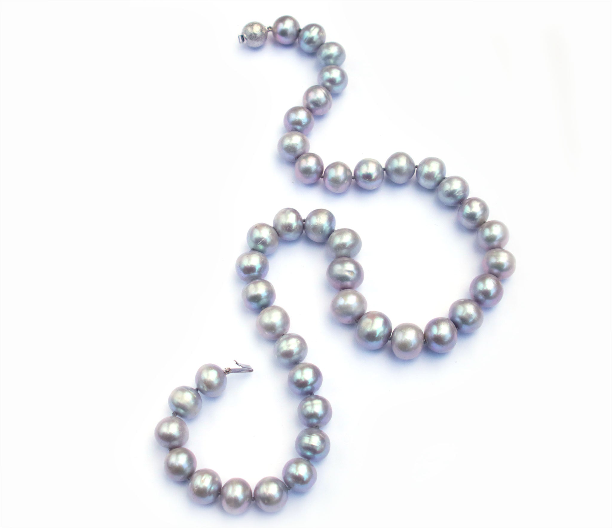 Grey Freshwater Pearl Necklace