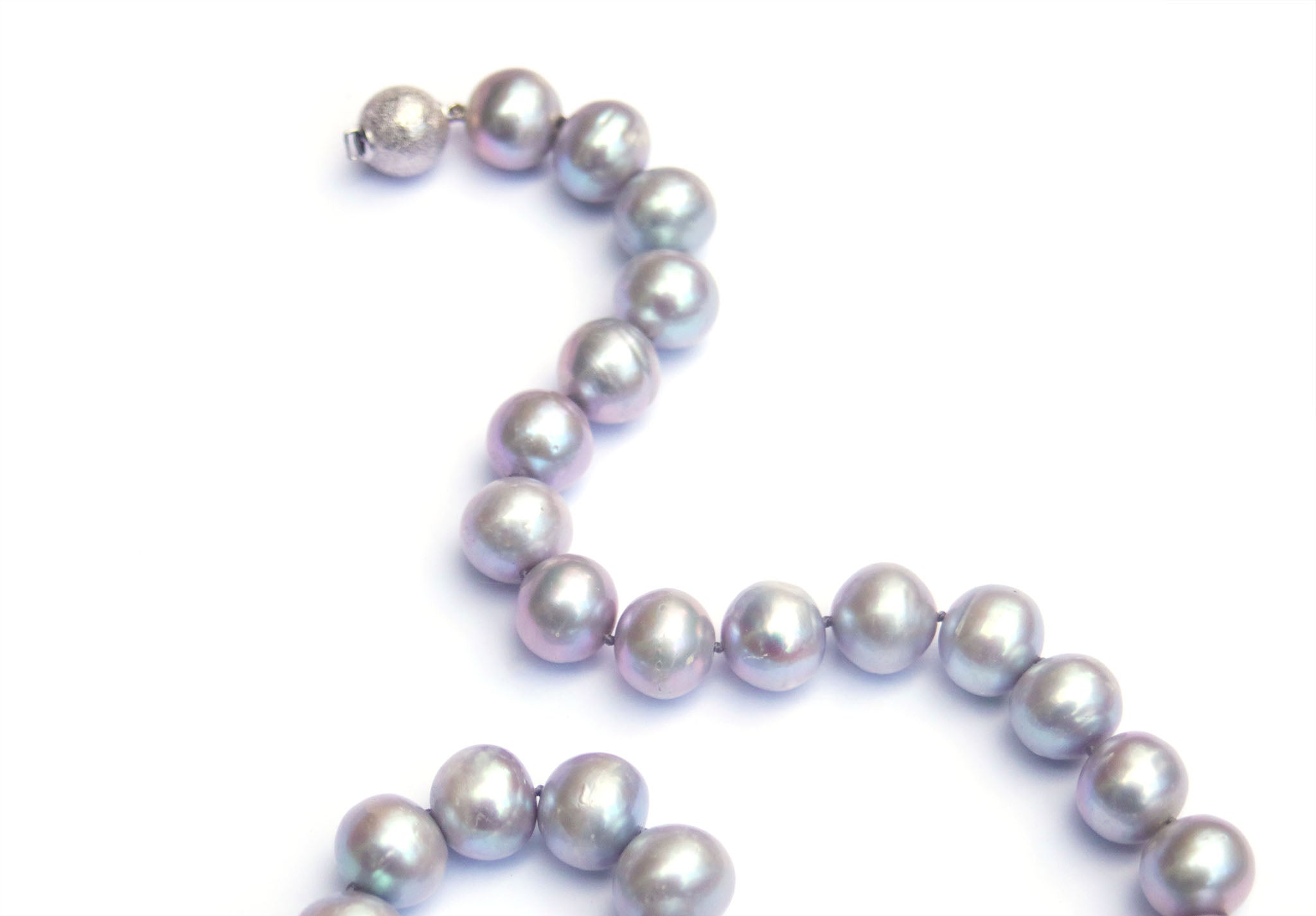 Grey Freshwater Pearl Necklace