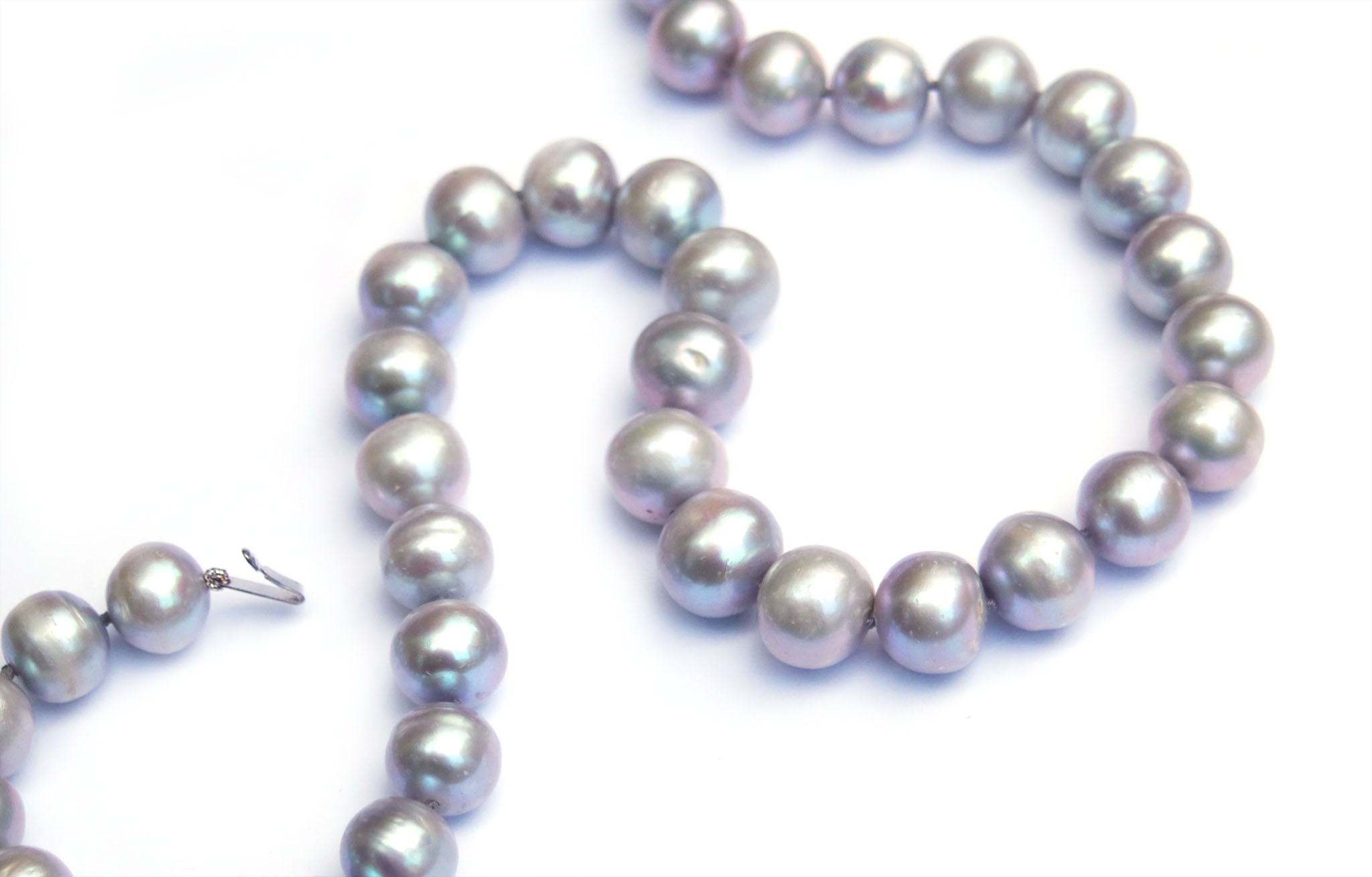 Grey Freshwater Pearl Necklace