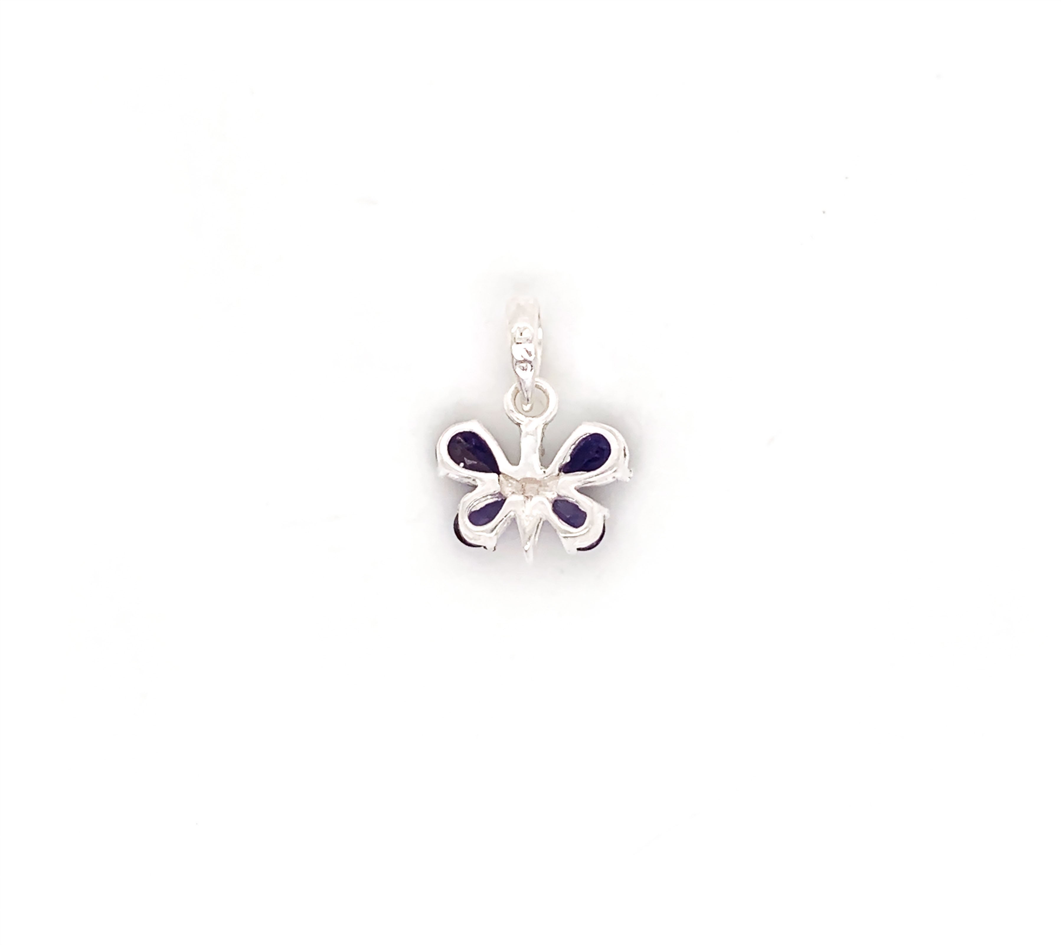 Iolite Butterfly Pendant