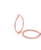 9ct Rose Gold Hoops