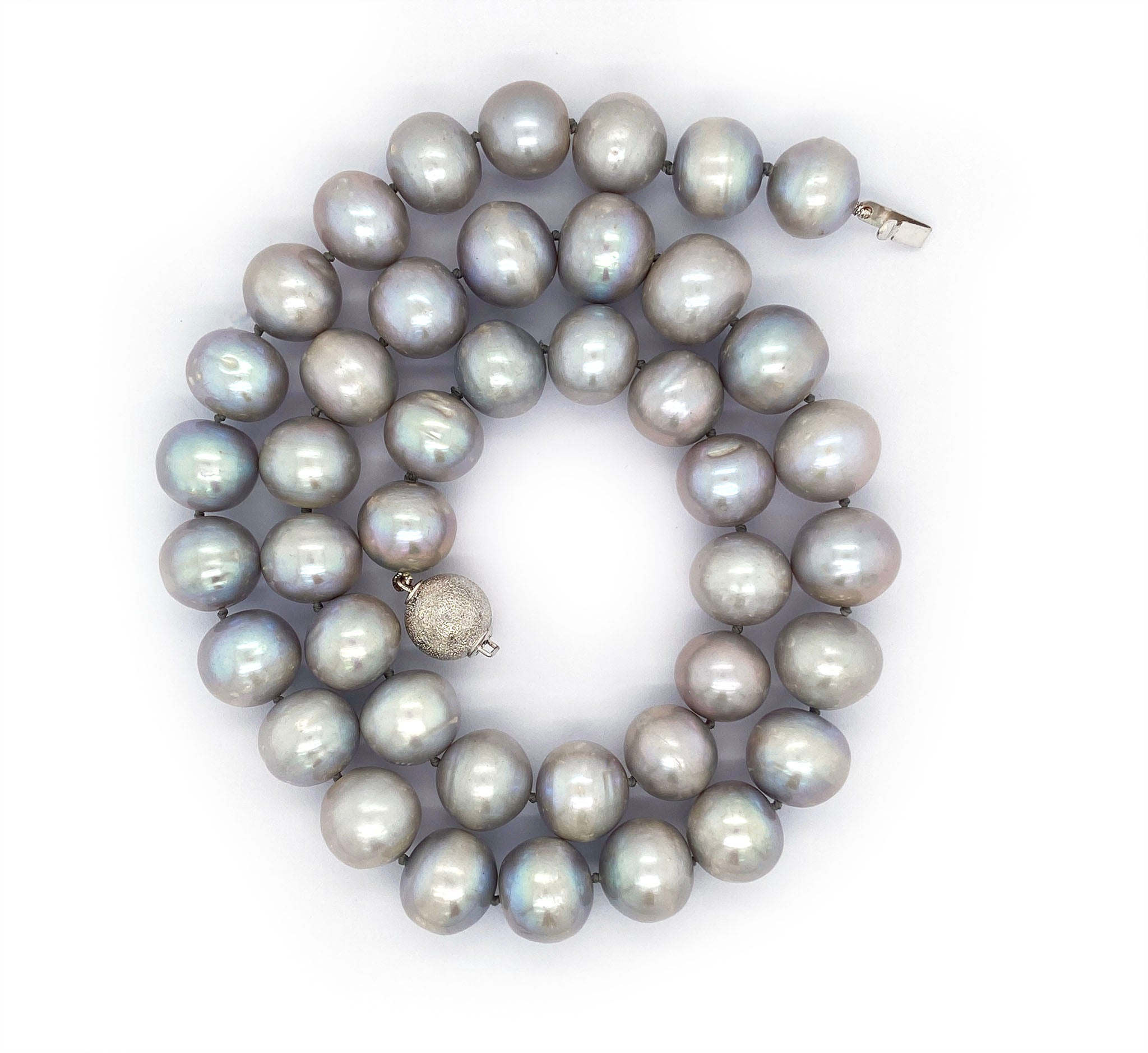 Grey Freshwater Pearl Necklace